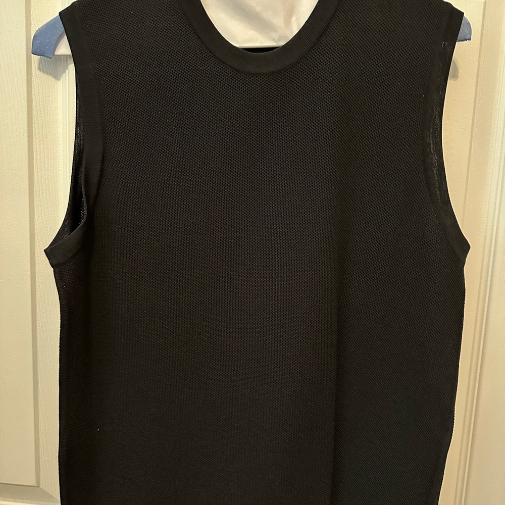 Calvin Klein Collection Black Sleeveless Sweater